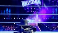 The Undertaker's gear in the ring after his match